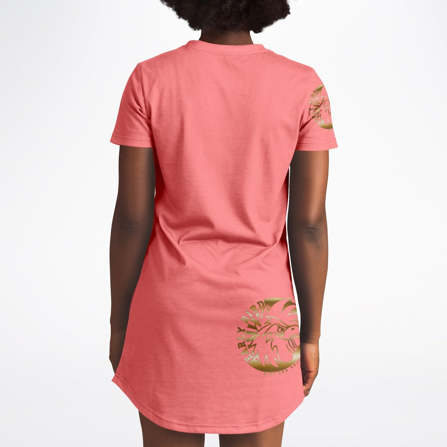 EB NAW SEE (PEACH) T-Shirt Dress