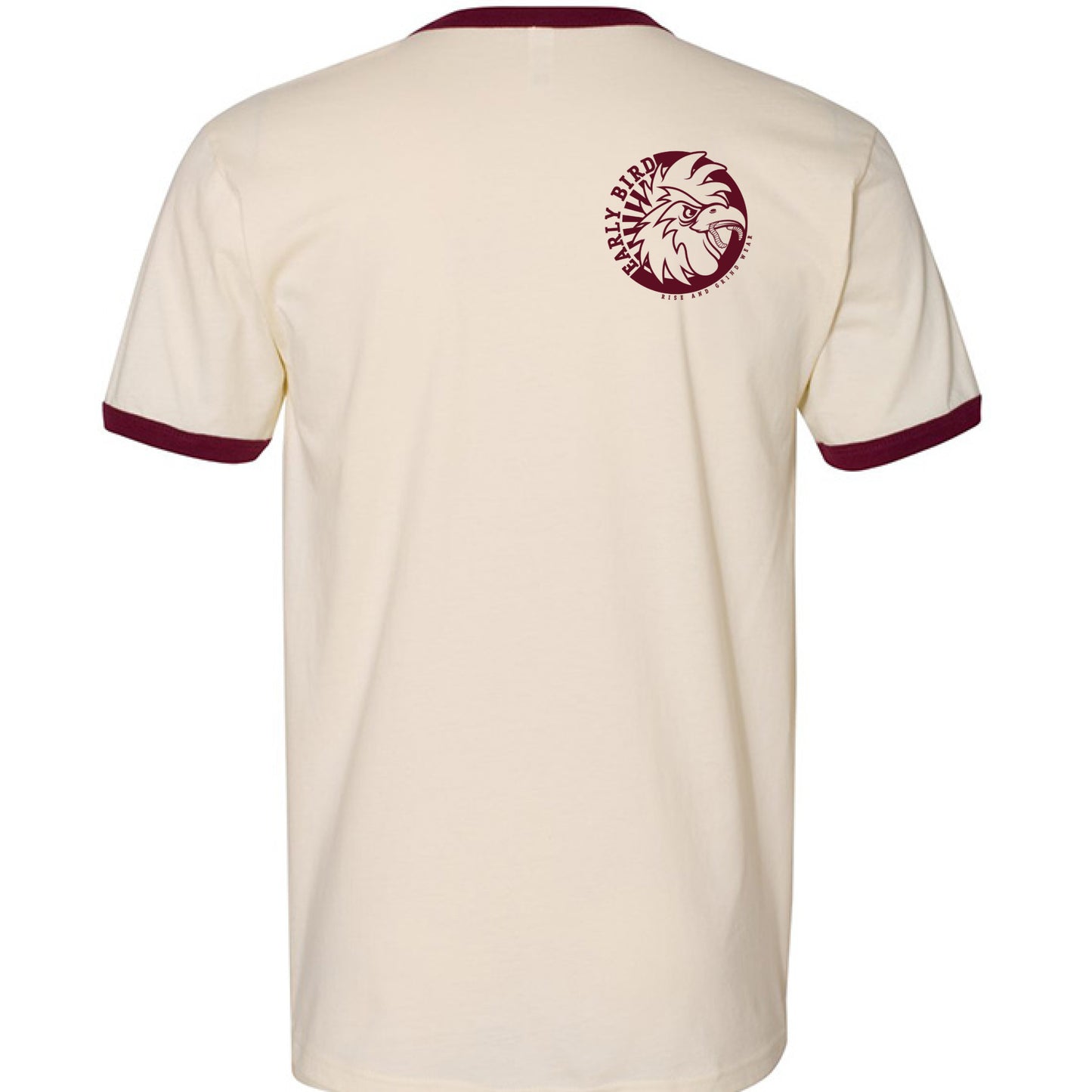 NATURAL/ MAROON - BACK