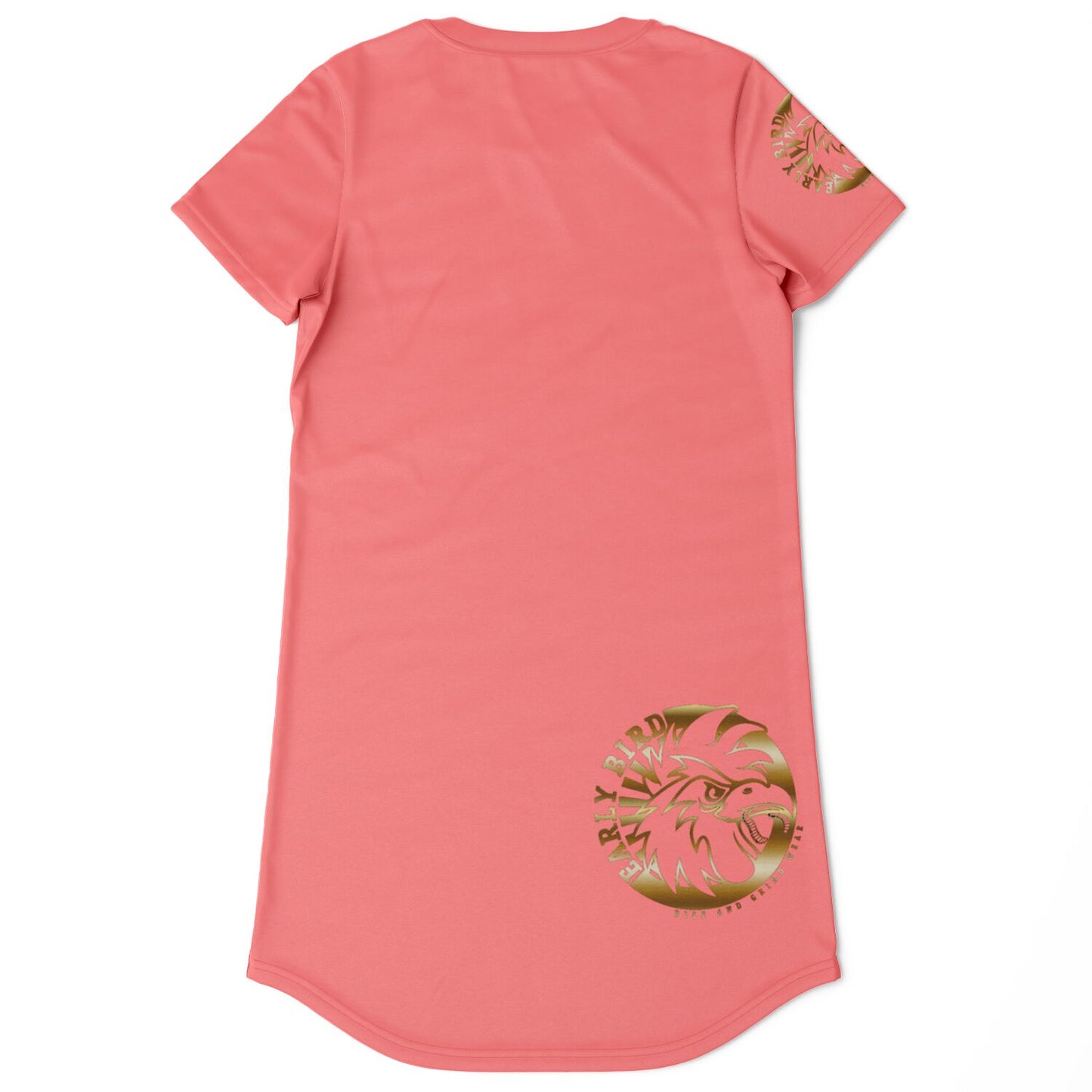 EB NAW SEE (PEACH) T-Shirt Dress