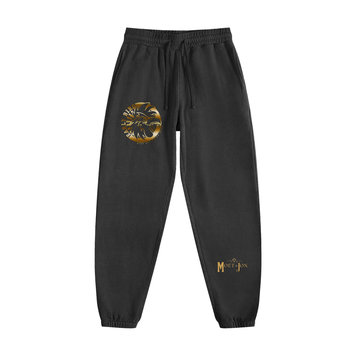 EB MOET JON Vintage Washed Cotton Sweatpants