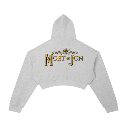 EB MOET JON Cropped Hoodie