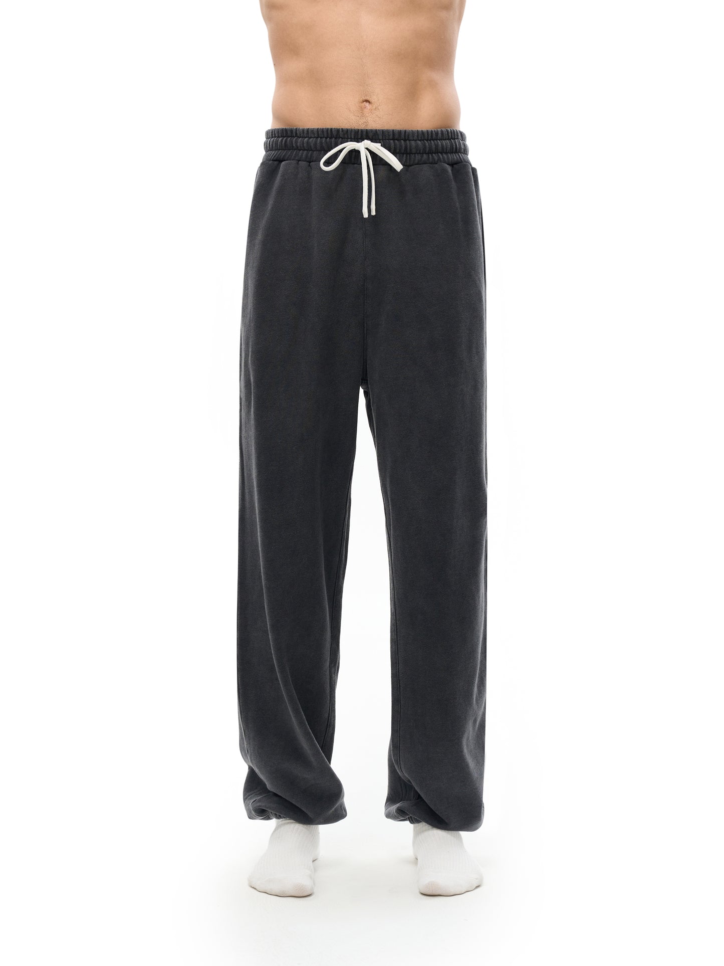 EB MOET JON Vintage Washed Cotton Sweatpants