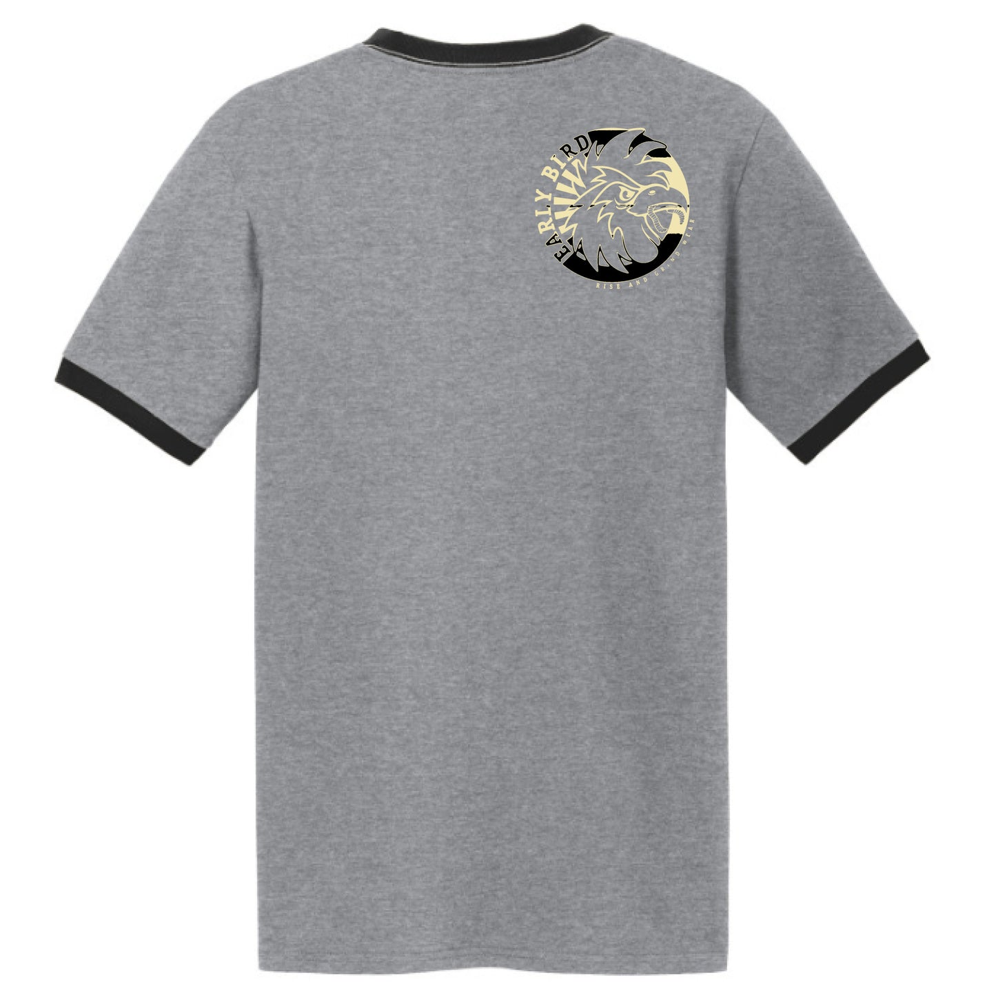 Athletic Heather/Jet Black - BACK