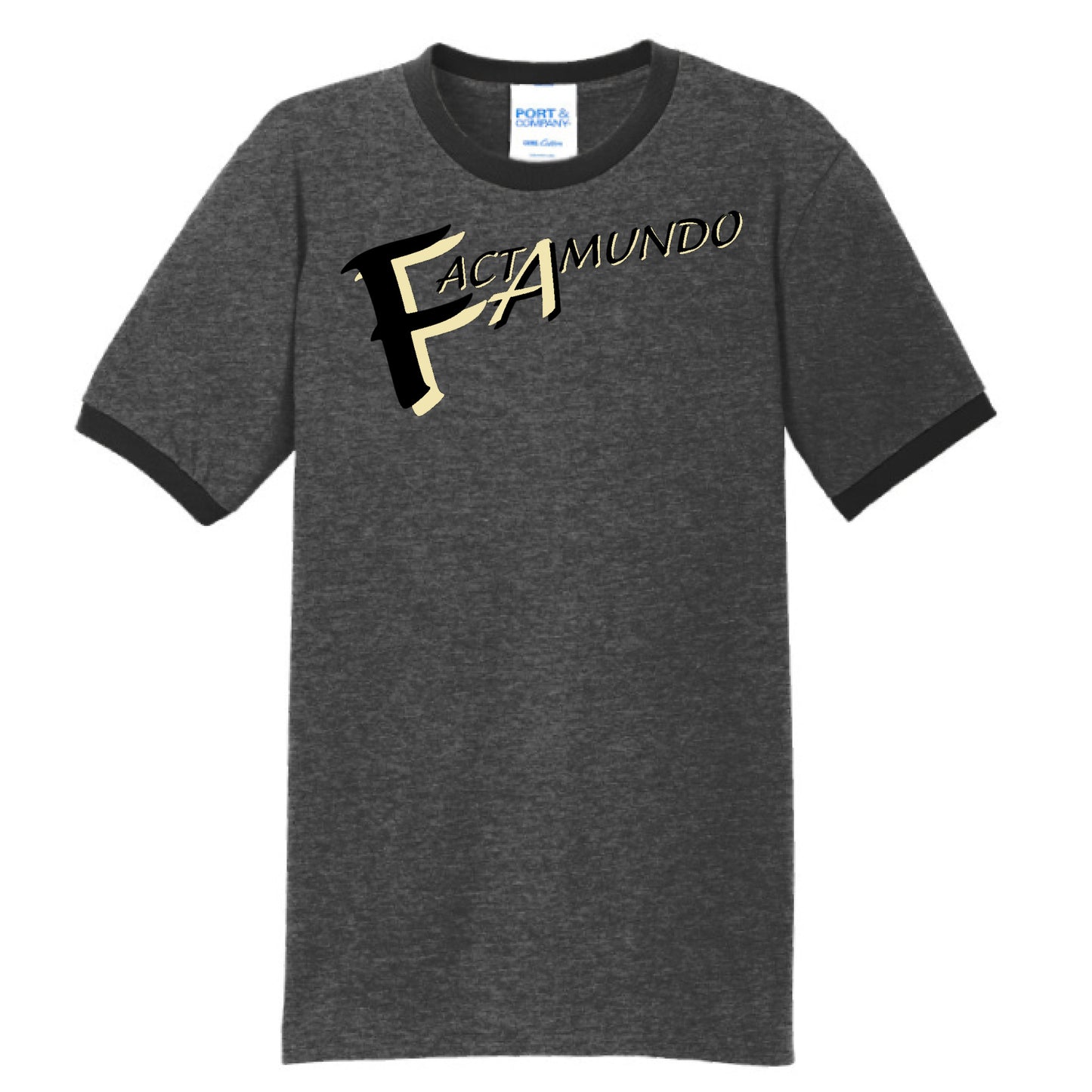 Dark Heather Grey/ Jet Black - FRONT