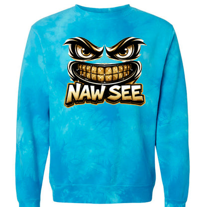 Tie Dye Aqua Blue - FRONT